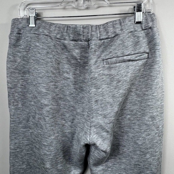 Theory Heather Gray Elastic Waist Pull on Athletic Jogger Pants Size M - Picture 10 of 12